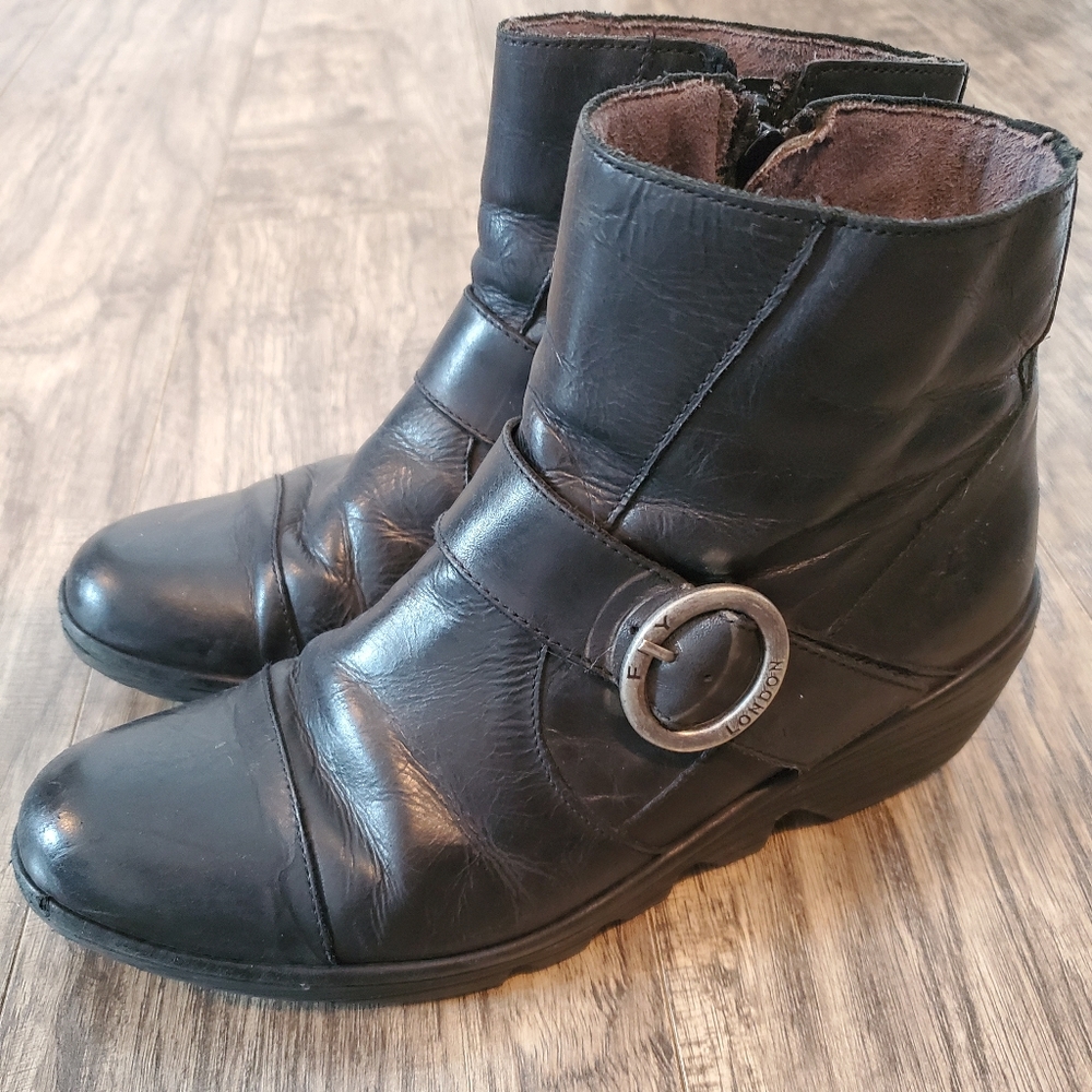 Fly London booties Sz 8-8.5